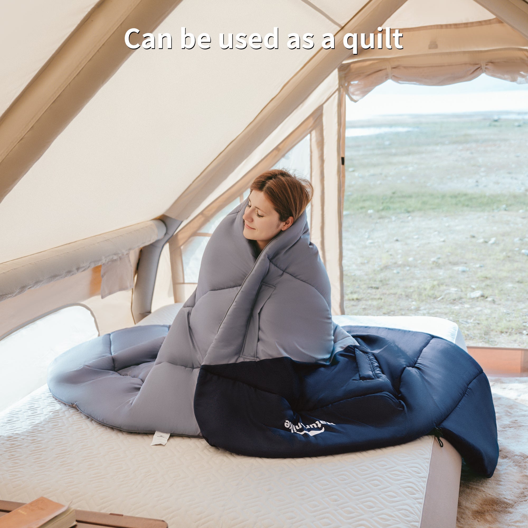 Solora™ U250 Hooded Synthetic Sleeping Bag 47°F / 8°C