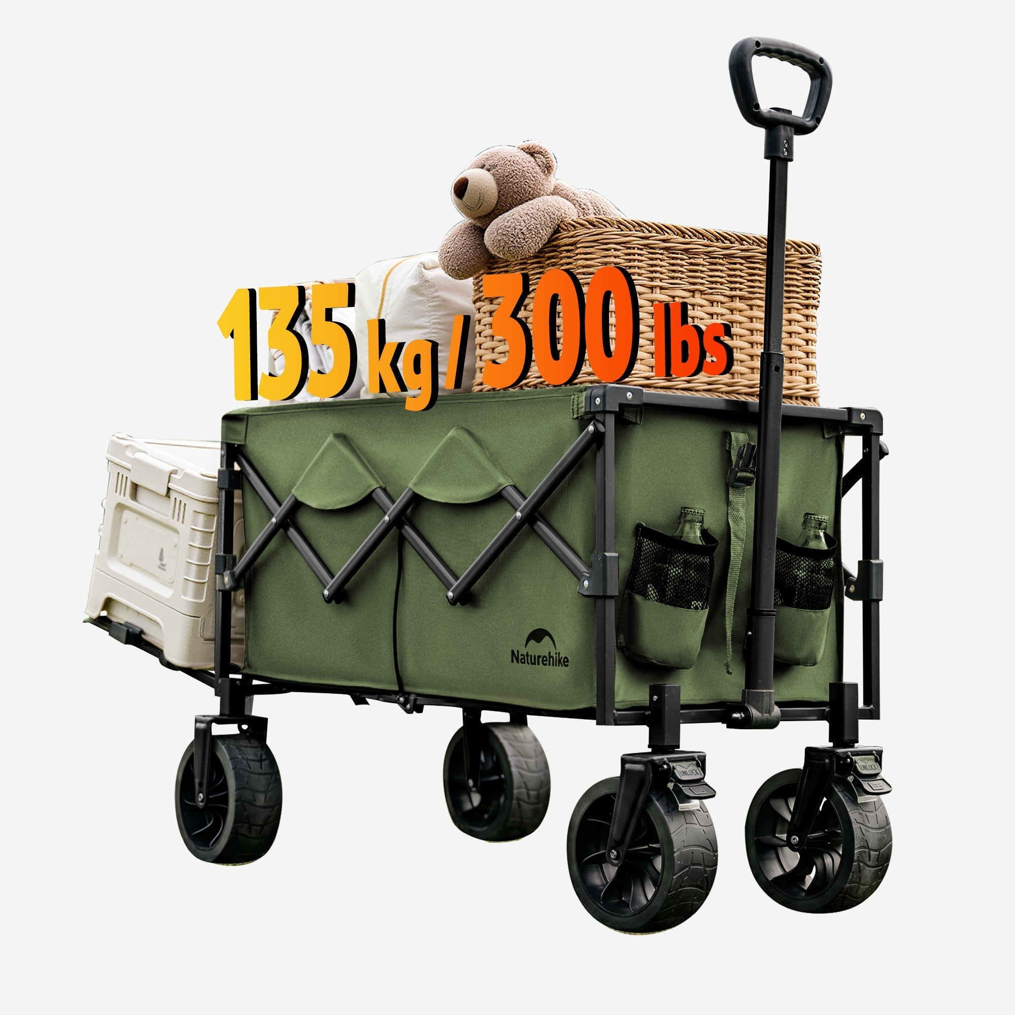 Lightweight Folding Camping Wagon