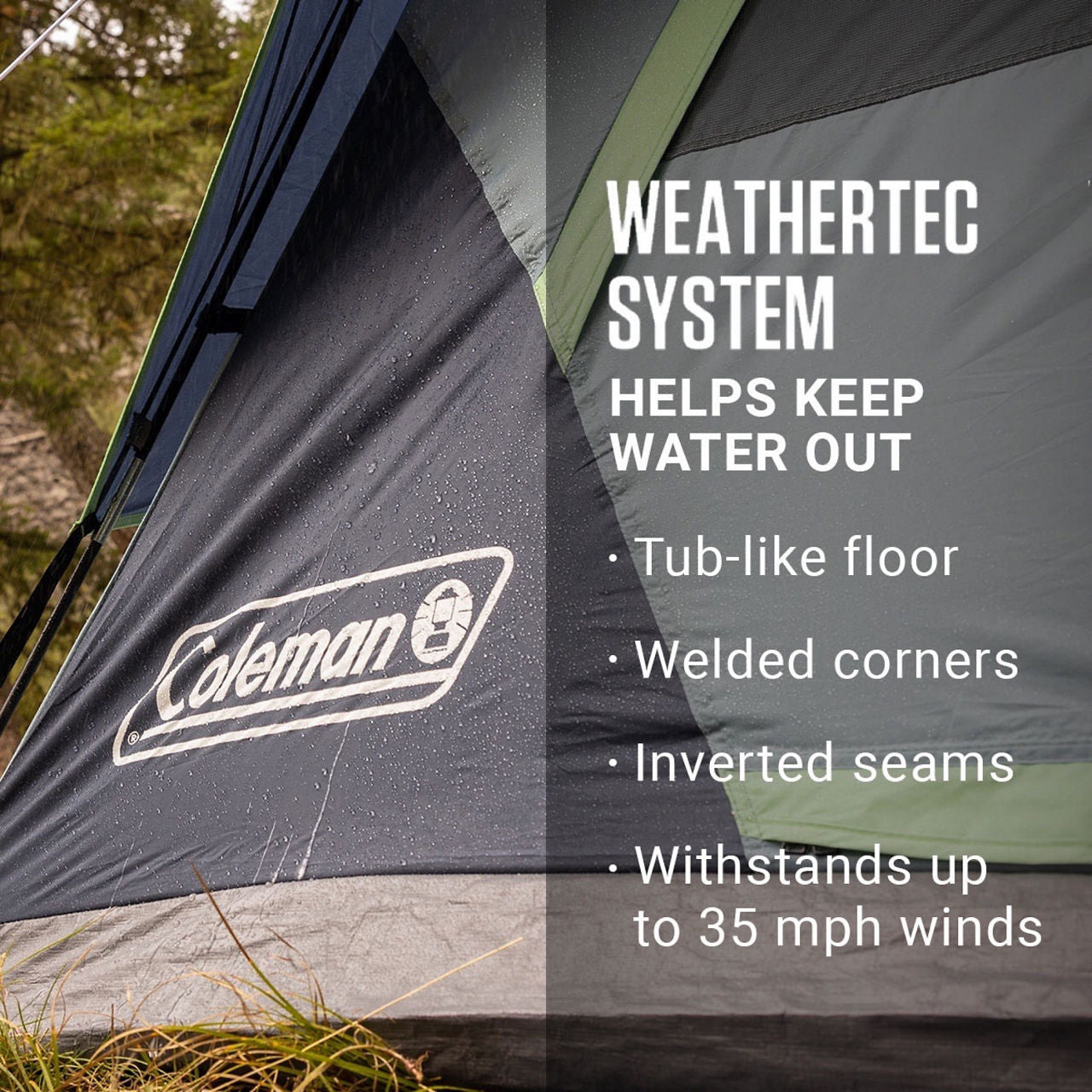 Coleman 6-Person Skydome™ Camping Tent | 10 x 8'6" | Blackberry