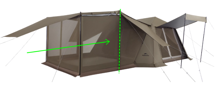 Village™ 13 Flagship PRO 8-Person Instant Cabin Tent