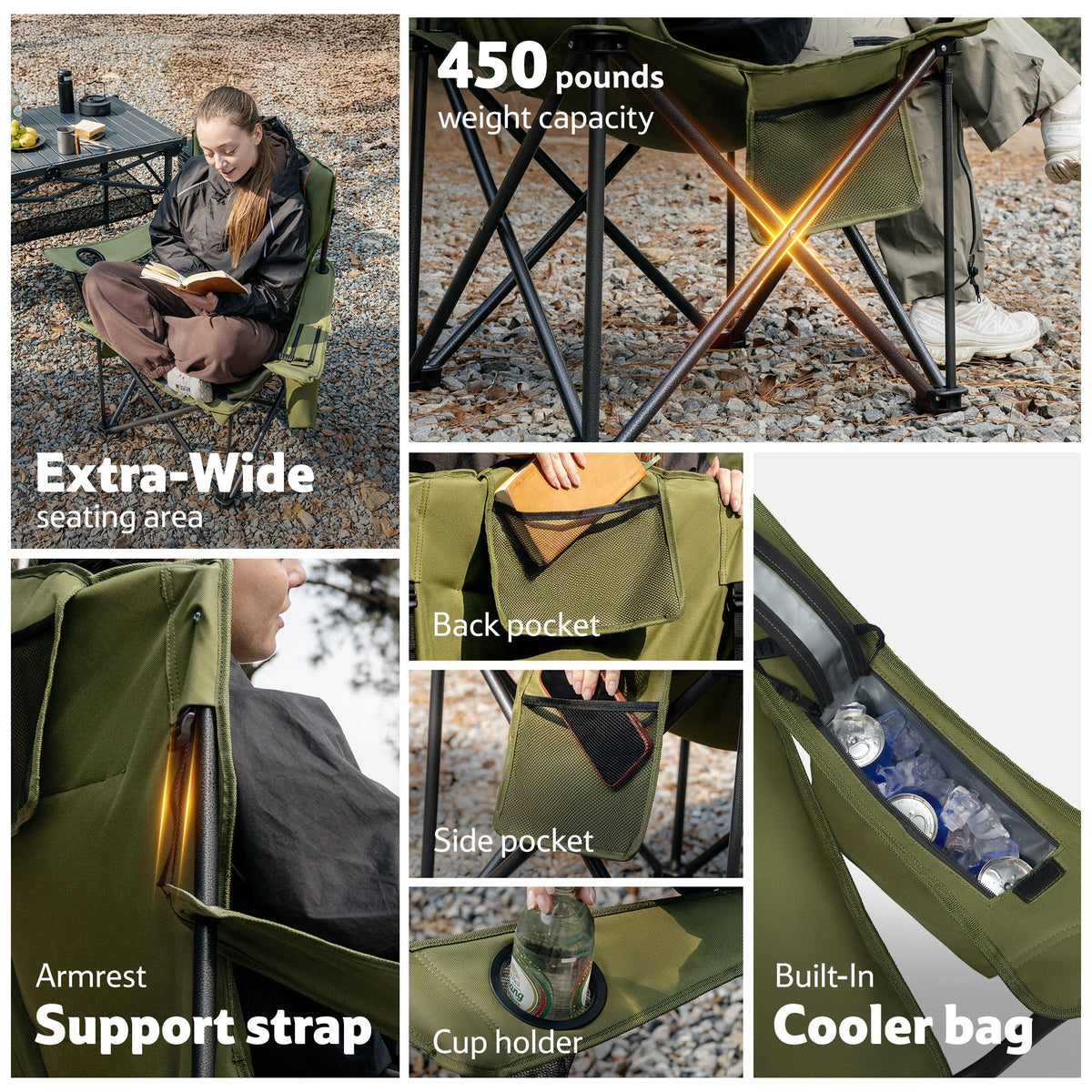 ComfortMax™ T01 Portable Camping Chair