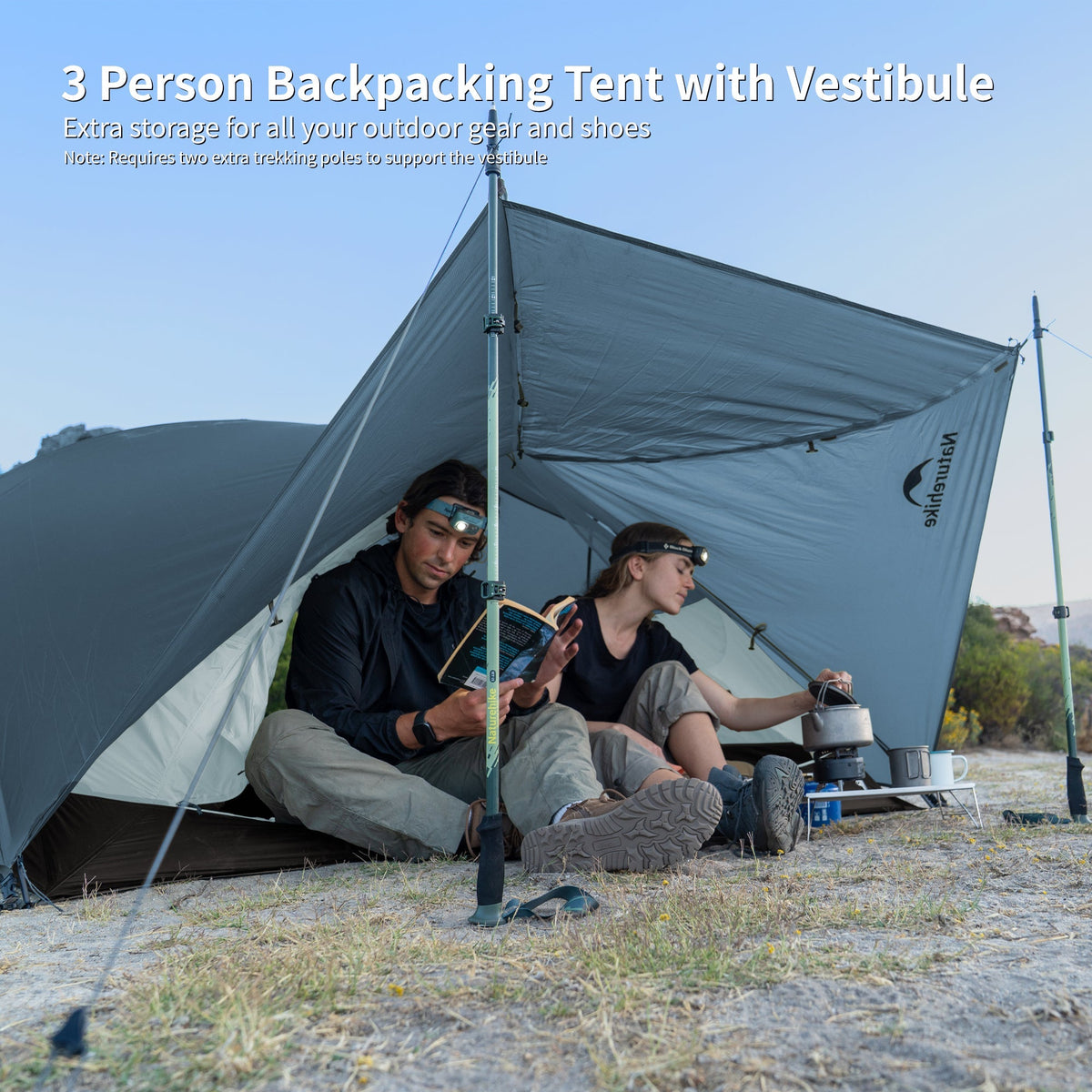 Mongar™ BASE 3-Person Backpacking Tent
