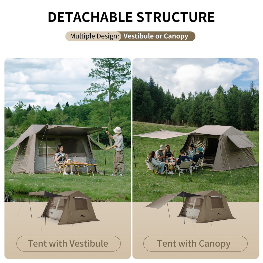 Naturehike Village 6.0 Gen 2 Quick Open Tent Brown (2026)