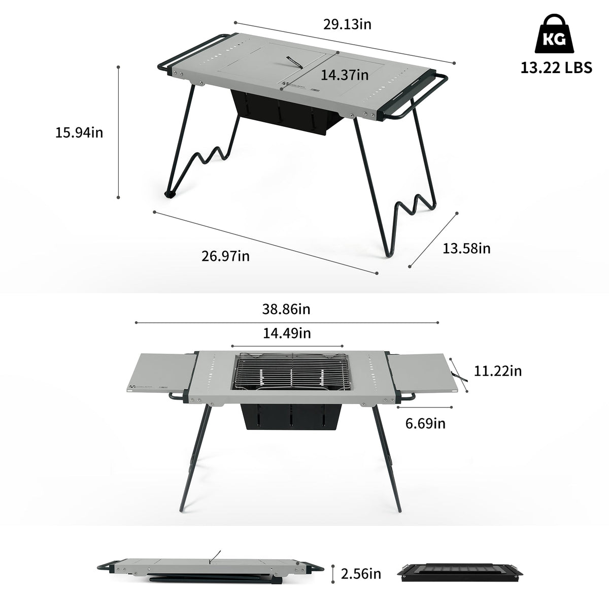 Naturehike Heavy Duty Multifunctional Travel BBQ Table