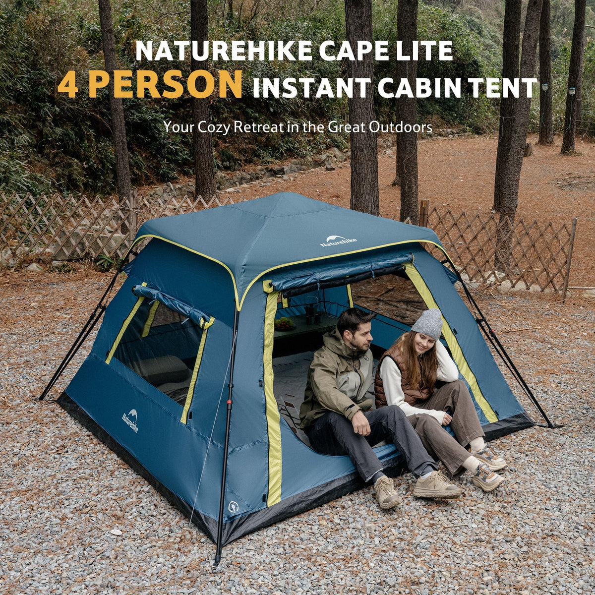 Cape™ Lite 4-Person Instant Cabin Tent