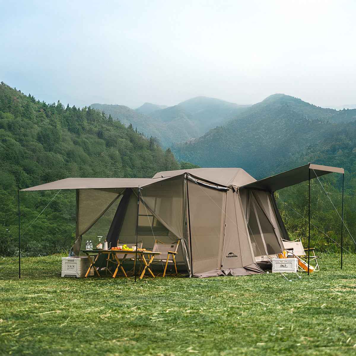 Village™ 6.0 4-Person Instant Cabin Tent