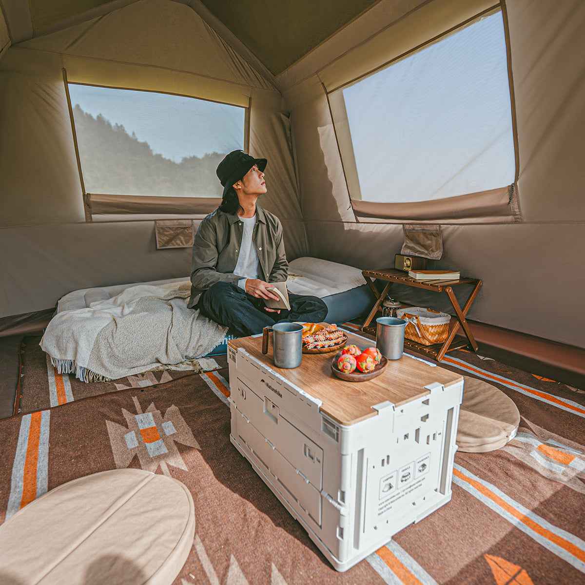 Village™ 6.0 Flagship 4-Person Instant Cabin Tent