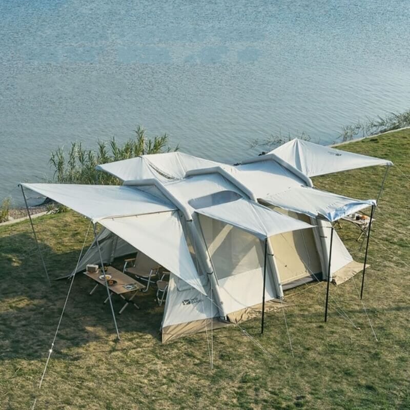 MOBI GARDEN Grand View Tent (Inflatable Version) – Full-Size Ground Mat for GV4