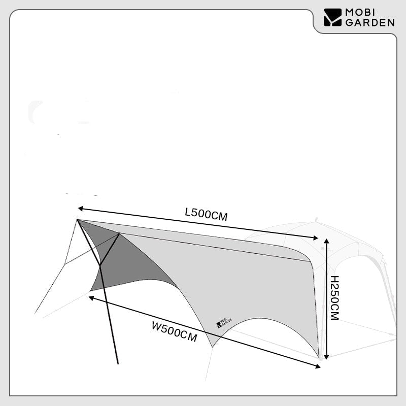 MOBI GARDEN Holiday Gazebo PO9.0 – Connector