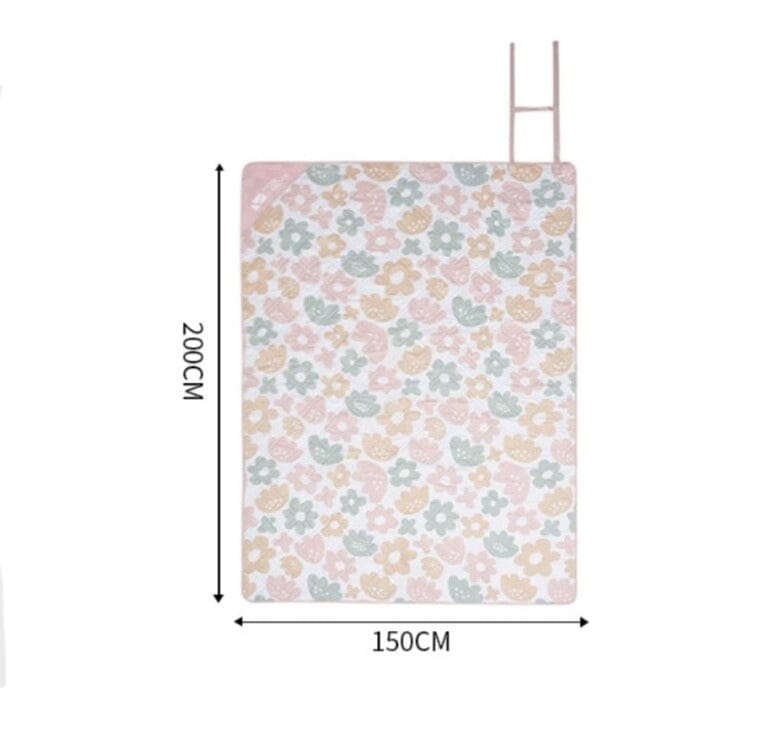 MOBI GARDEN Ultrasonic Quilted Picnic Mat – 3 Sizes