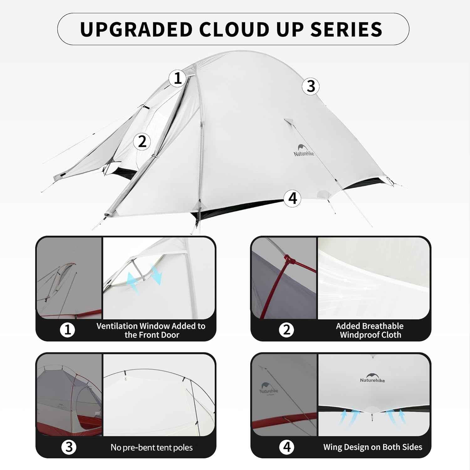 Cloud Up™ UL 2-Person Ultralight Backpacking Tent
