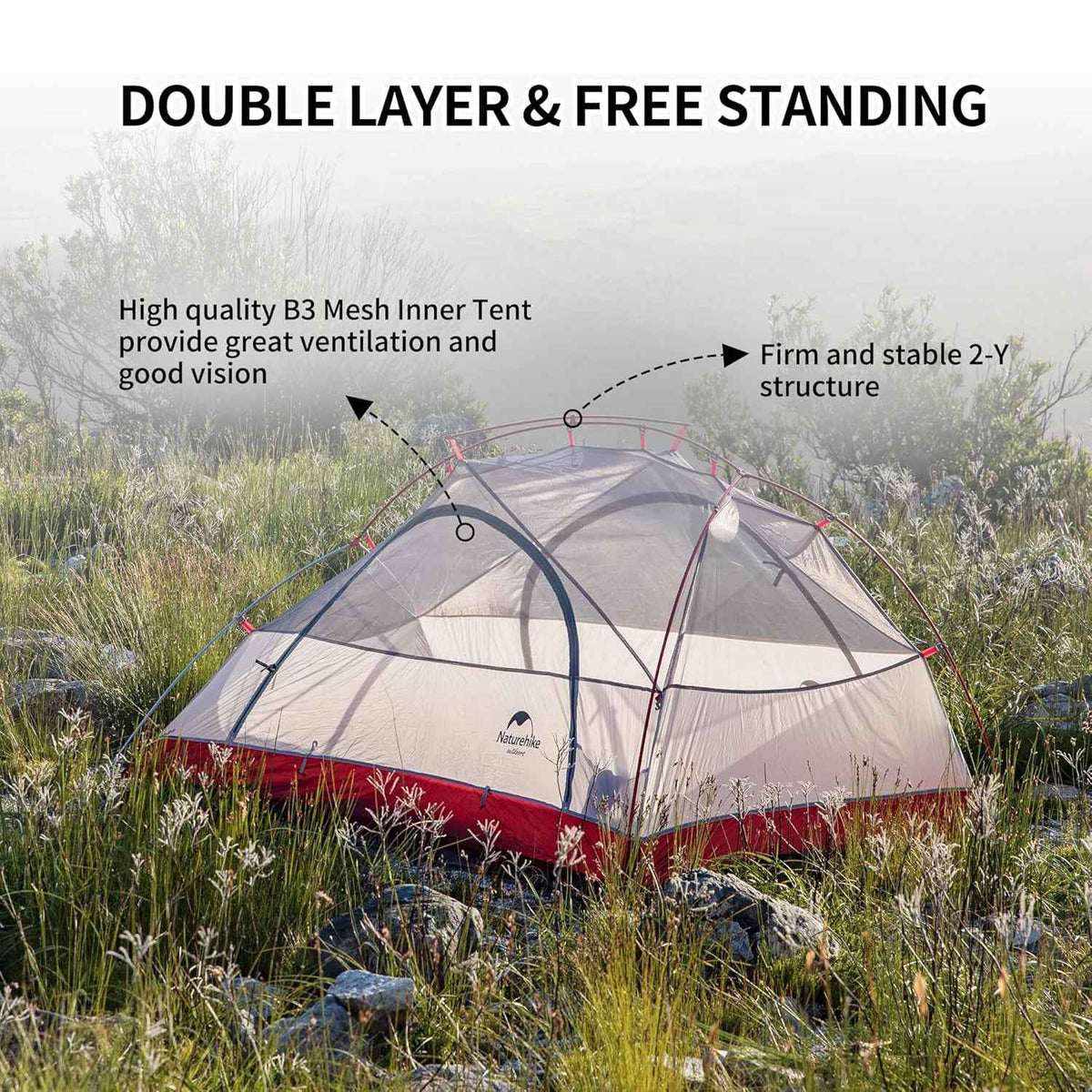 Star River™ 2-Person Ultralight Backpacking Tent